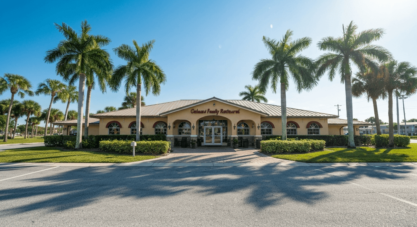 Family-friendly restaurant in Port Charlotte Florida