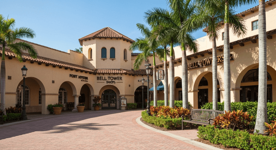 Bell Tower Shops Fort Myers shopping and dining complex