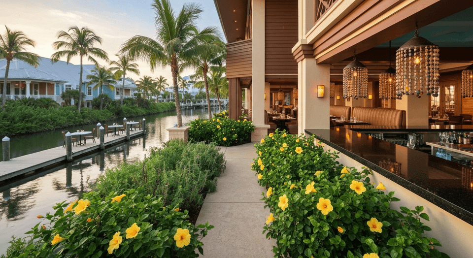 Farlows On The Water waterfront restaurant with panoramic Lemon Bay views in Englewood