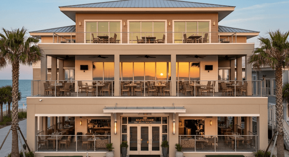 Waverly Restaurant and Bar elegant indoor and outdoor dining in Englewood