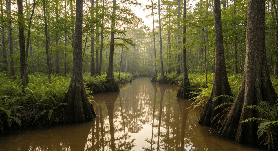 Naples Nature Preserve hidden waterway