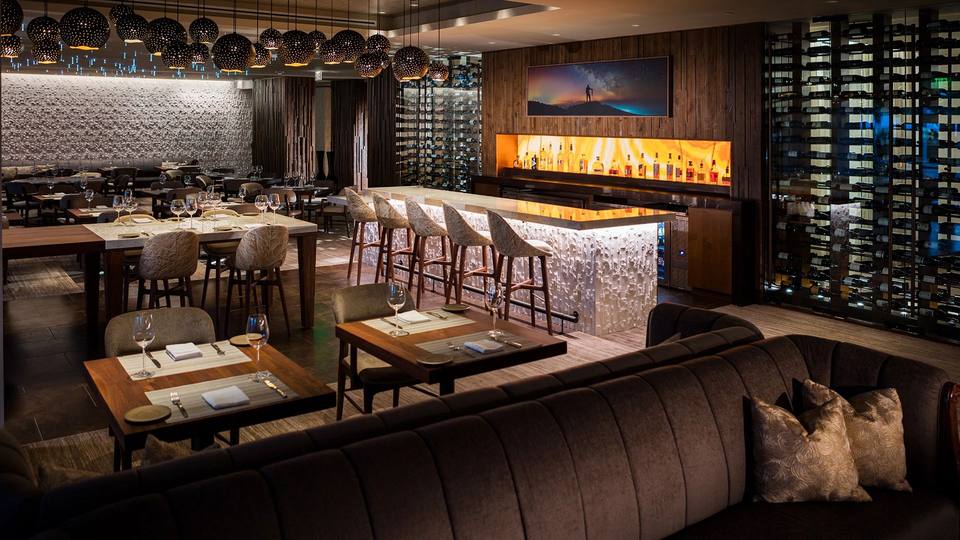 Ario fine dining restaurant interior at JW Marriott Marco Island Beach Resort