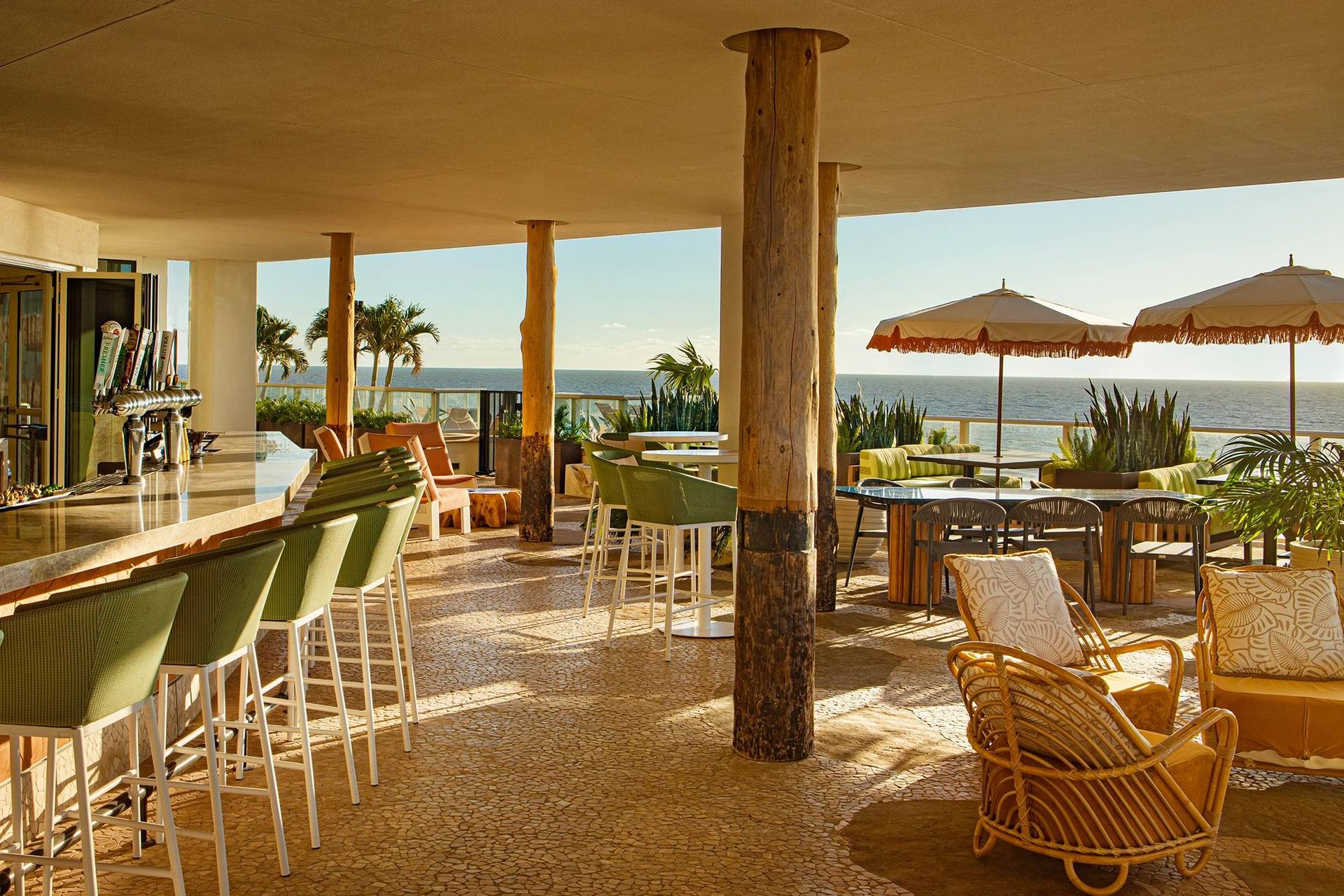 Oceanfront dining at JW Marriott Marco Island Beach Resort
