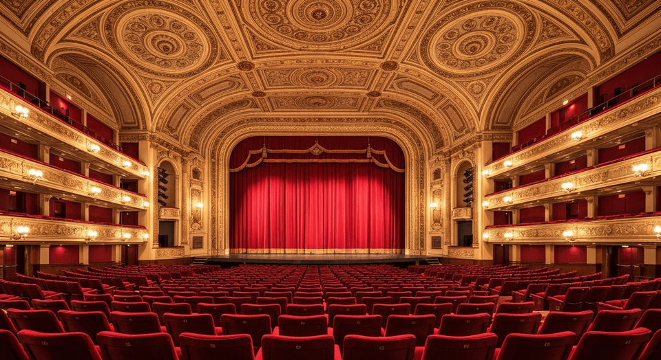 Performing arts theater interior in Sarasota Florida