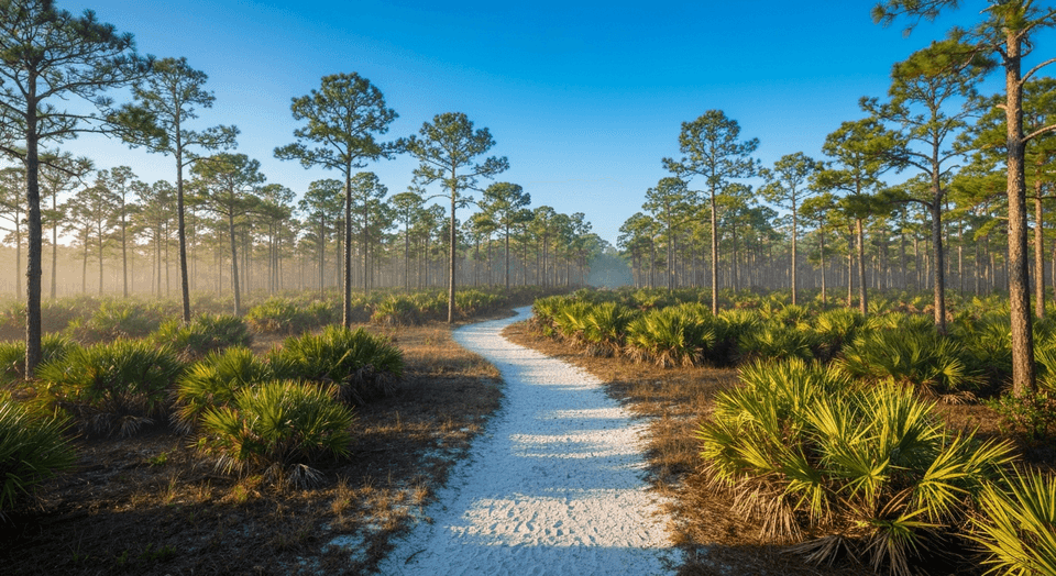 Charlotte Harbor Preserve State Park nature trail