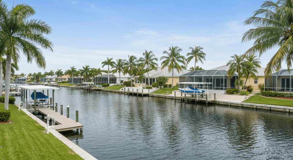 Retirement lifestyle near Cape Coral canals, parks, and Gulf access