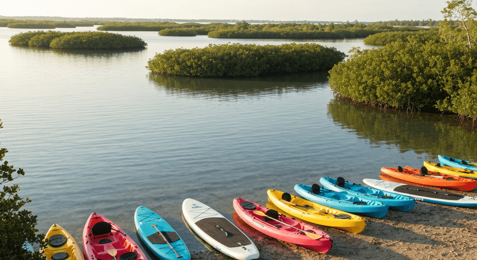 Charlotte Harbor paddleboard and kayak scene