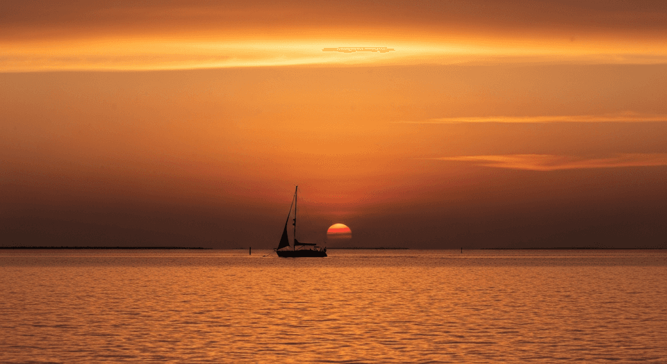 Sunset sailing tour off Naples Florida coast