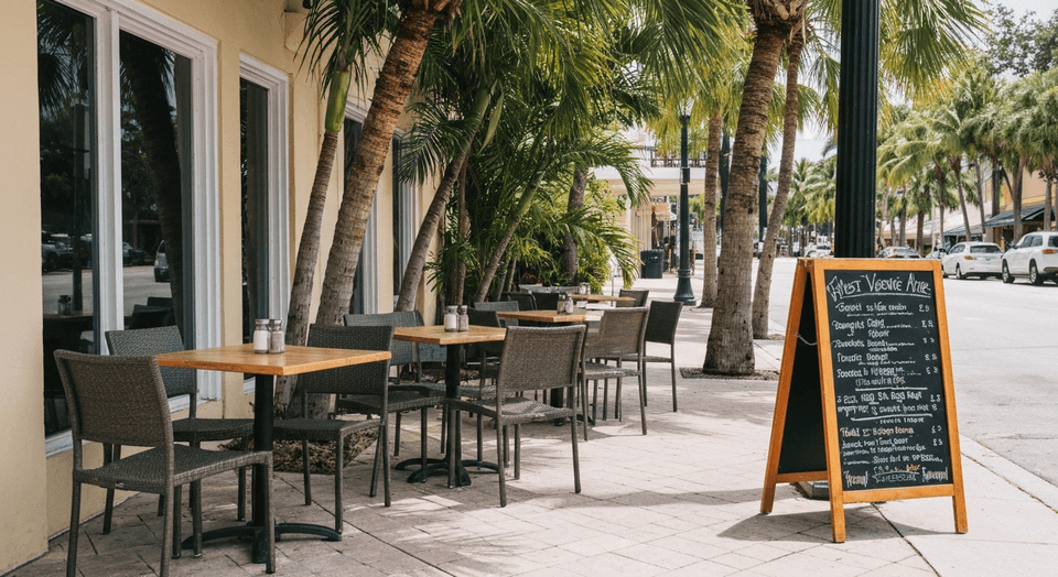 Casual restaurant on West Venice Avenue