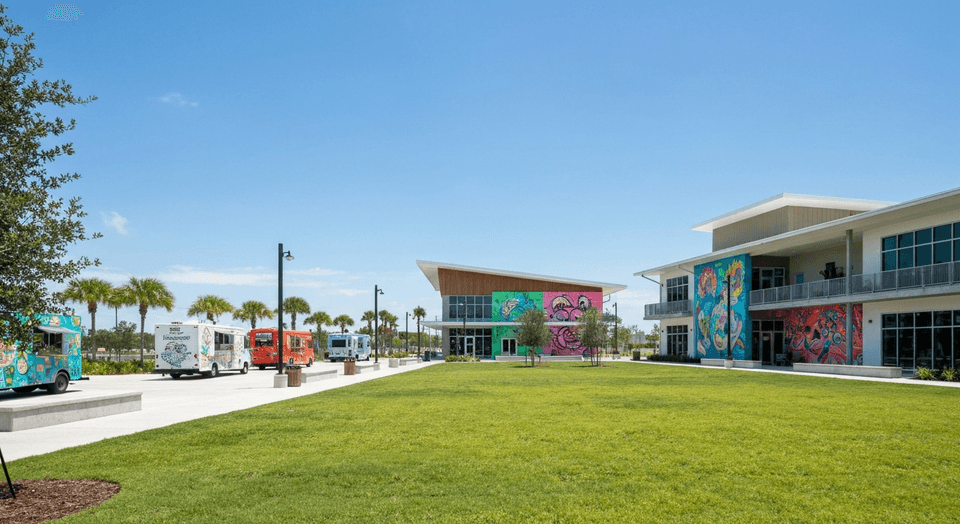 The Yard at Wellen Park community venue in Venice Florida