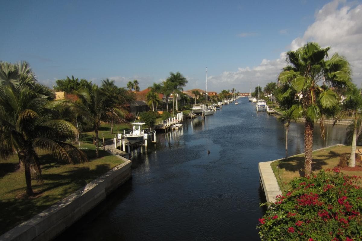Punta Gorda Florida historic downtown waterfront
