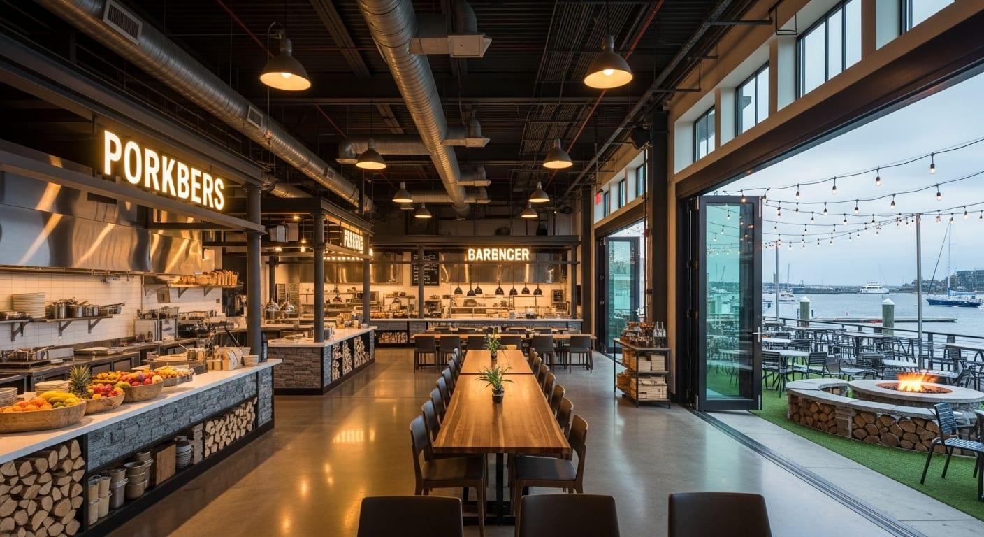 Sunseeker Resort waterfront dining with Charlotte Harbor views