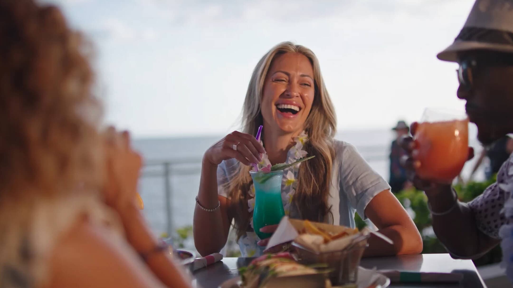 Sunseeker Resort waterfront dining with Charlotte Harbor views