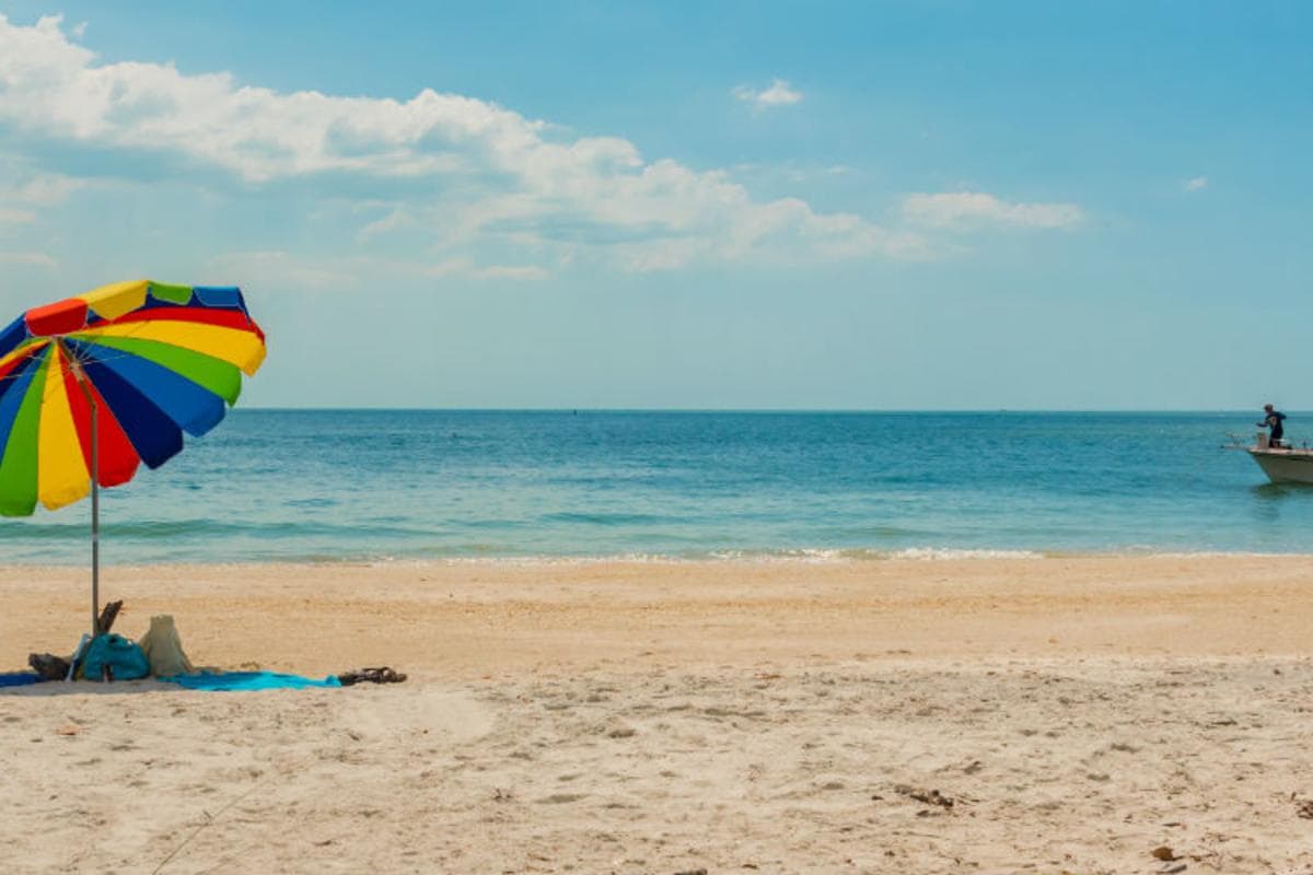 Bonita Beach at sunset