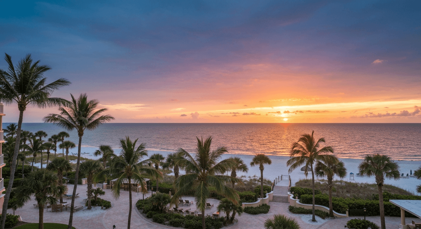 Flipper's on the Bay waterfront dining at Lovers Key Resort Fort Myers Beach