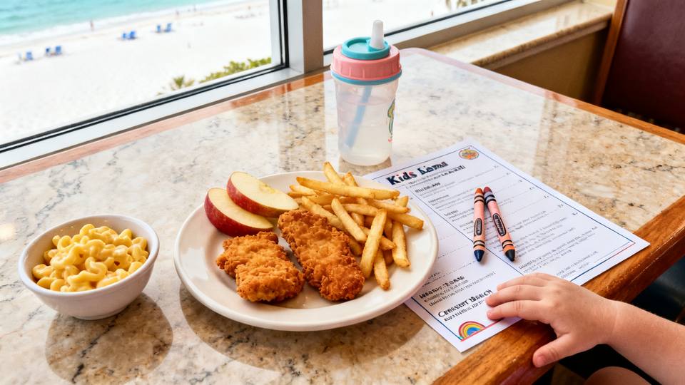 Casual resort restaurant on Marco Island