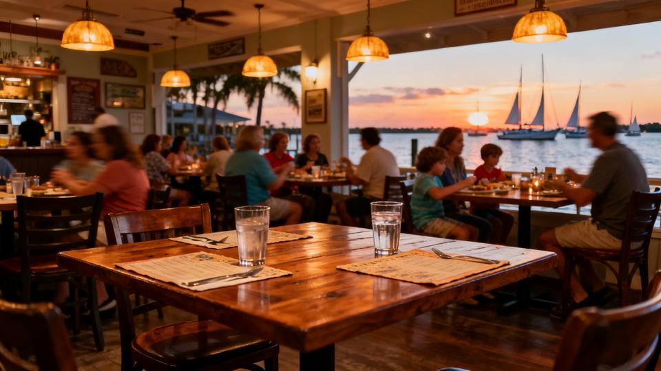 Downtown casual restaurant in Punta Gorda