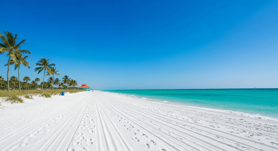Lido Beach near St. Armands Circle Sarasota