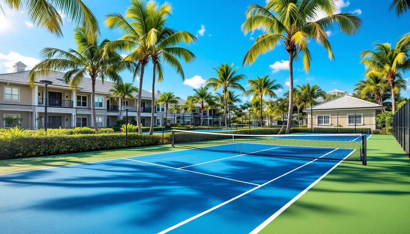 Bonita Springs vacation rental with community pickleball courts