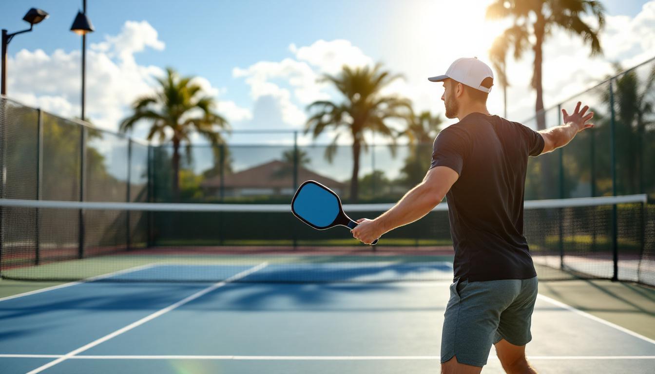 Player stretching before a morning drop-in session
