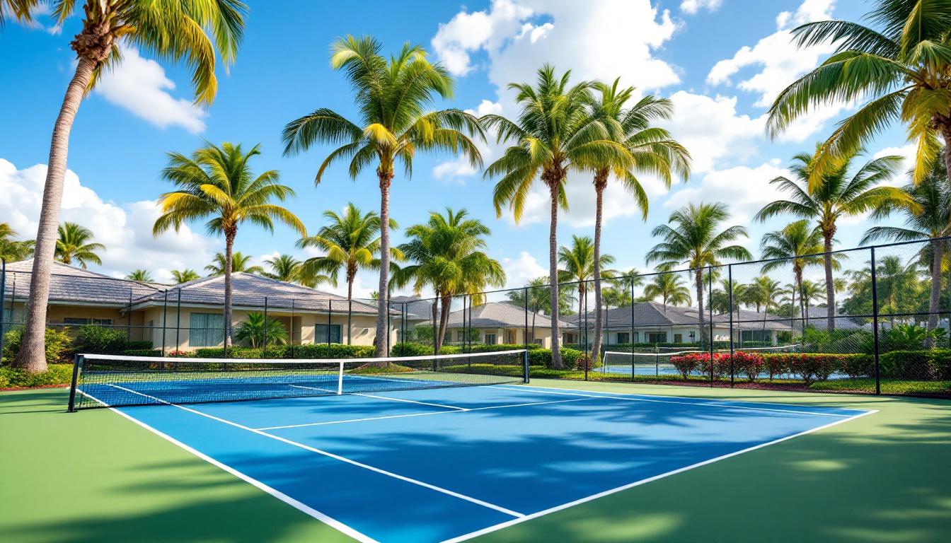 Cape Coral neighborhood park pickleball courts