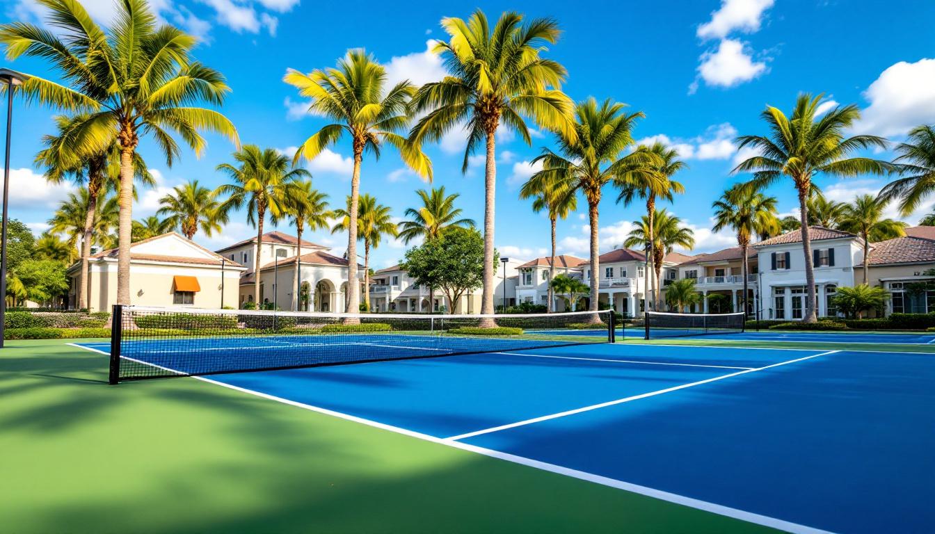 Lakewood Ranch community pickleball courts