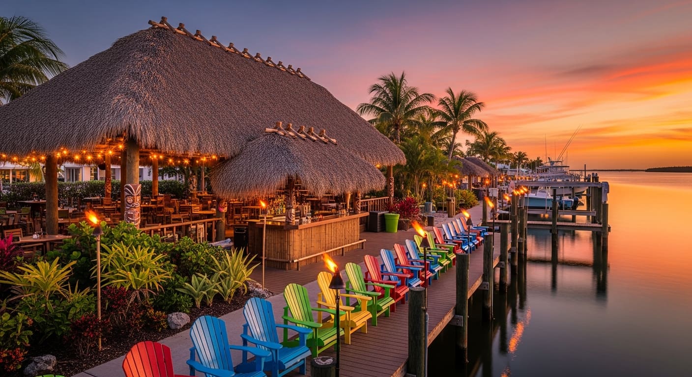 LightHouse Grill waterfront seafood restaurant with live music in Englewood