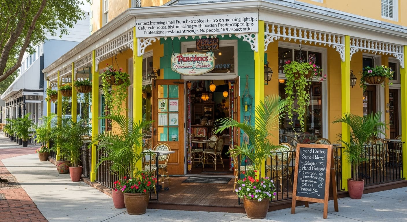 Mango Bistro creative brunch and cafe interior on Dearborn Street in Englewood