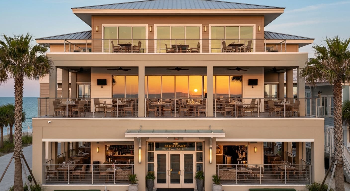 Waverly Restaurant and Bar elegant indoor and outdoor dining in Englewood