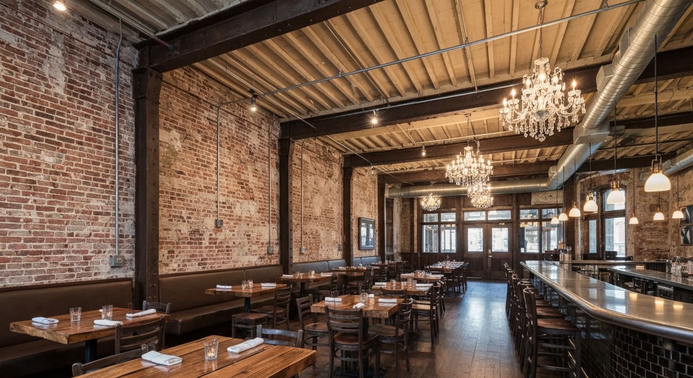 The Standard industrial-chic comfort food restaurant in downtown Fort Myers