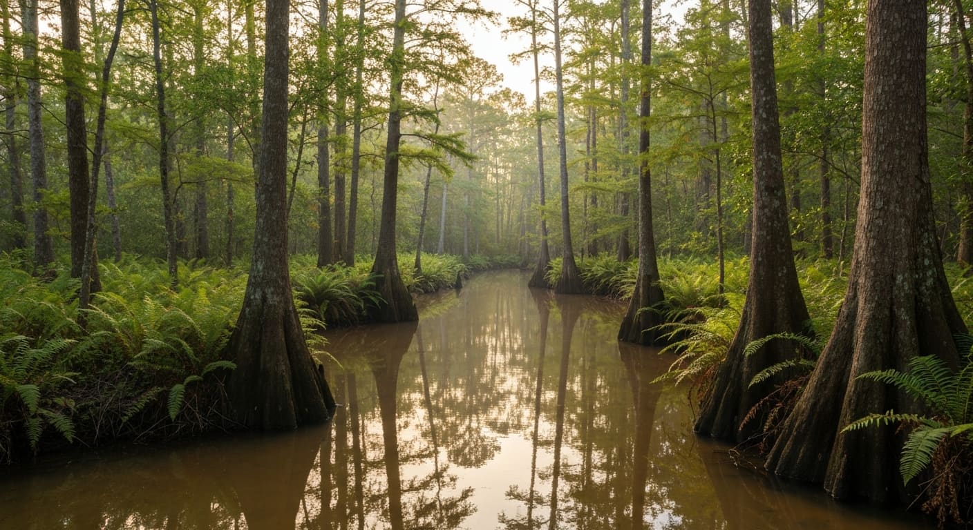 Naples Nature Preserve hidden waterway