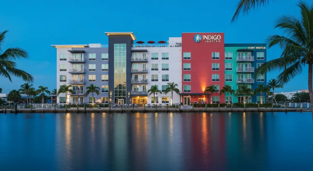 Hotel Indigo Fort Myers Downtown rooftop pool