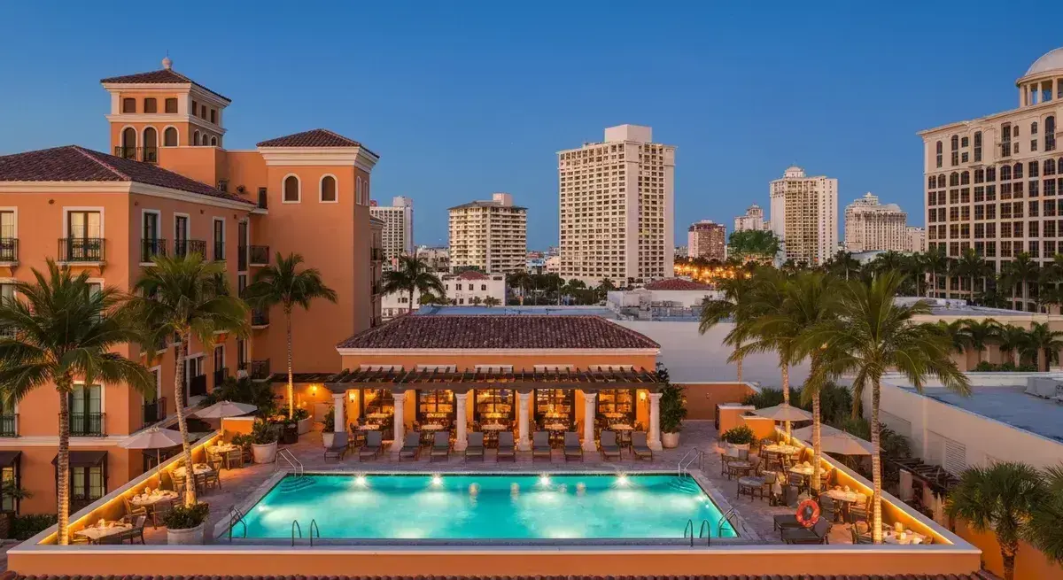 Inn on Fifth rooftop pool in downtown Naples