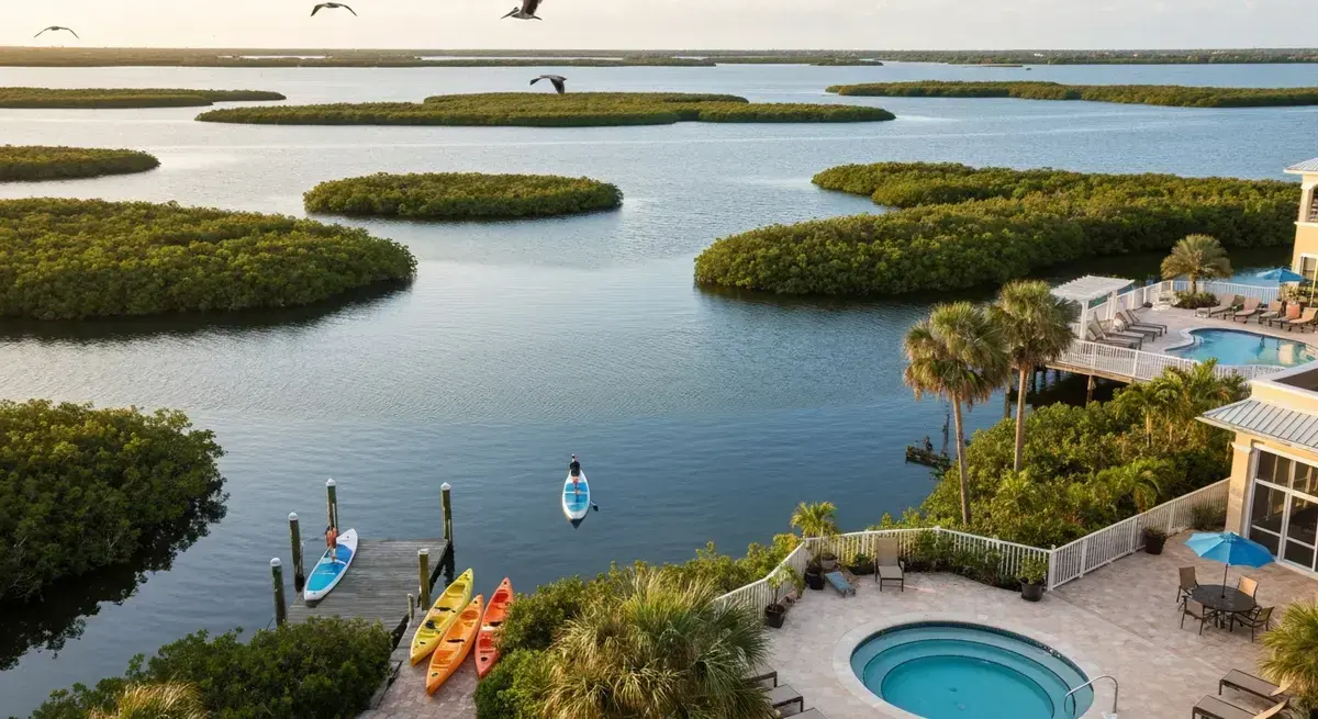 Lovers Key Resort overlooking Estero Bay