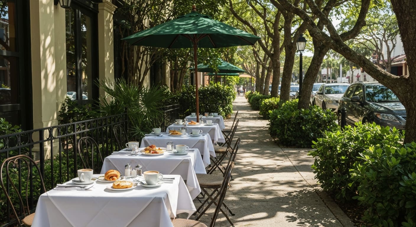 Barbatella Italian brunch on Third Street South in Naples Florida