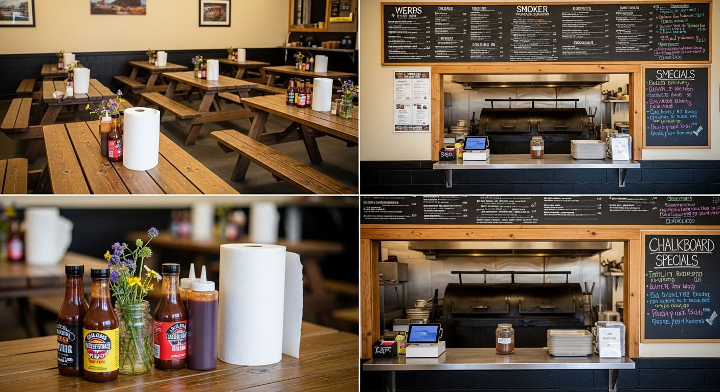 Pappys BBQ casual no-frills smokehouse with counter service in North Port