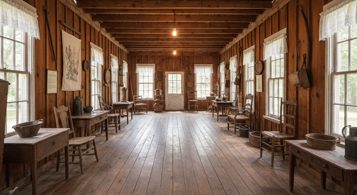 Historic Koreshan settlement museum with artifacts in Estero Florida
