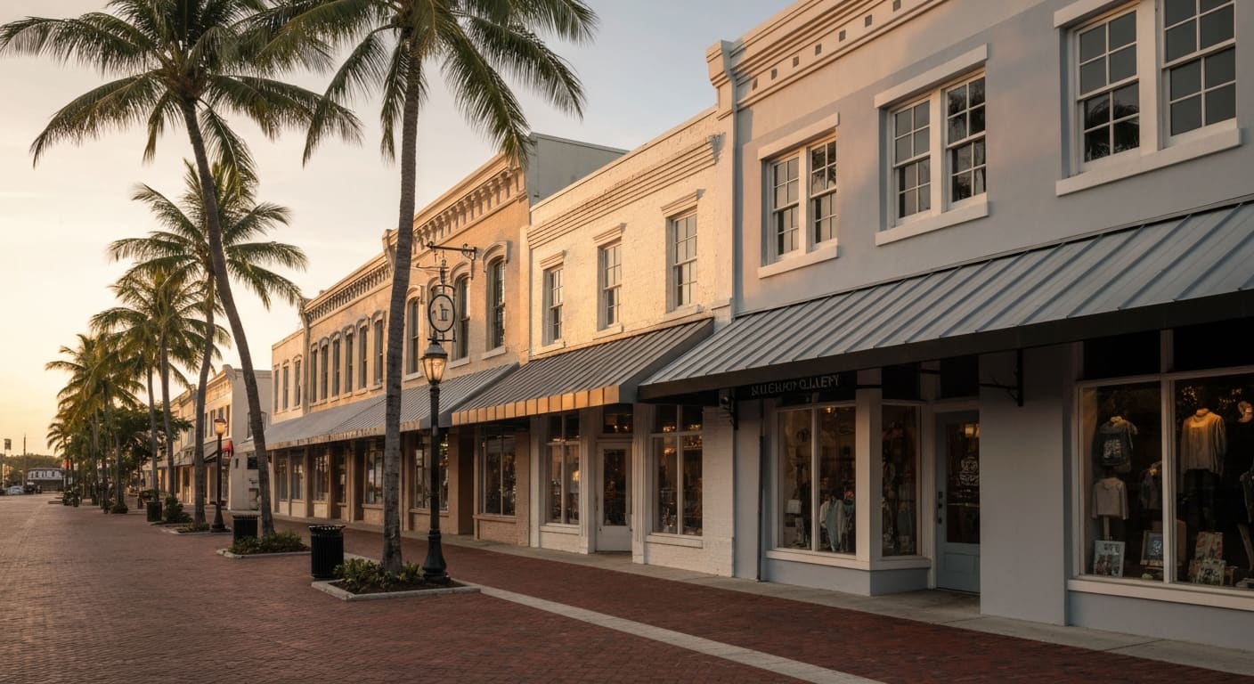 Fort Myers River District historic buildings
