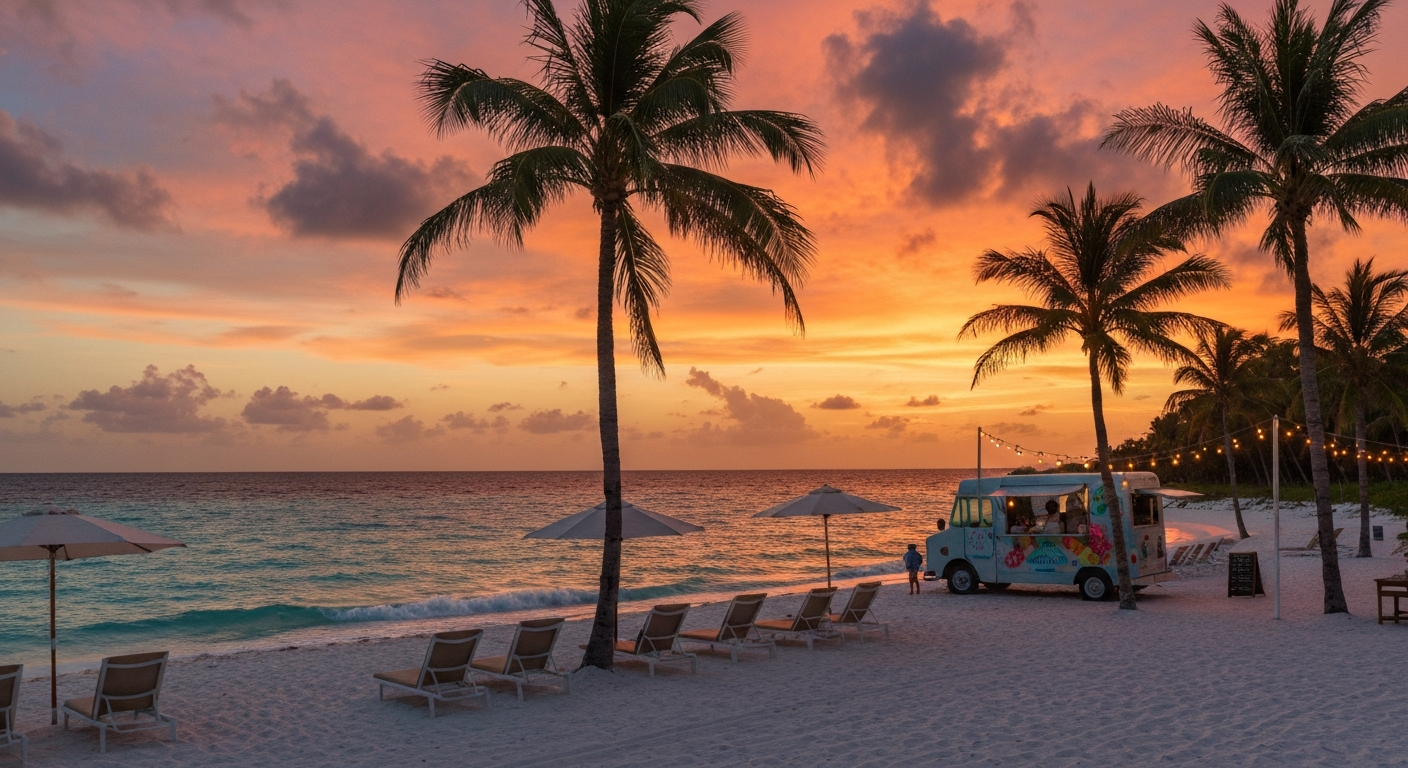 Sunset Beach at South Seas Island Resort on Captiva Island with Gulf of Mexico views