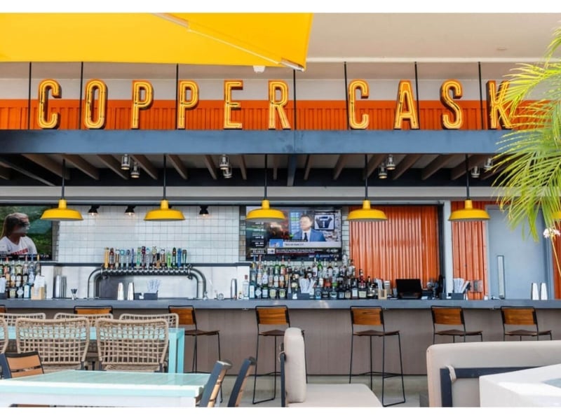 Sports bar at Sunseeker