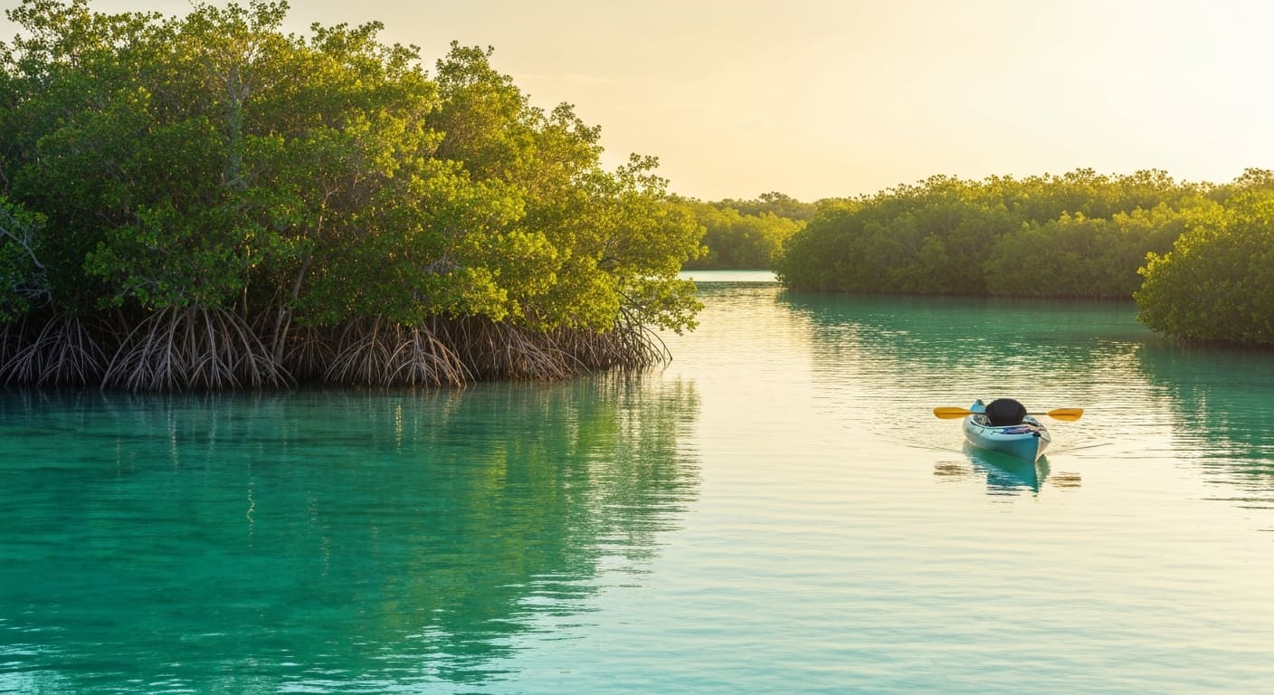 Estero Bay Preserve State Park kayaking waters