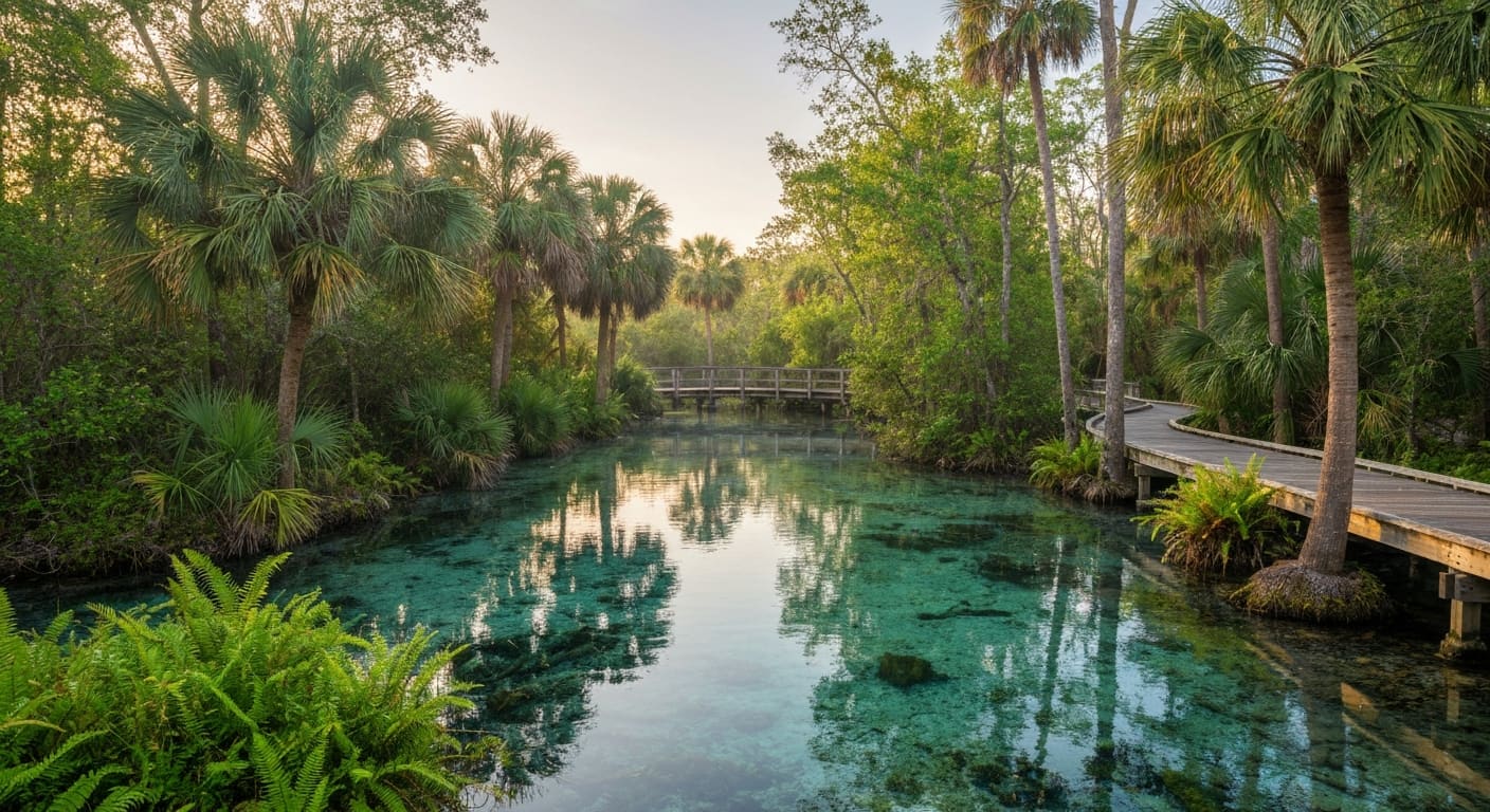 Manatee Park Fort Myers Florida warm water refuge