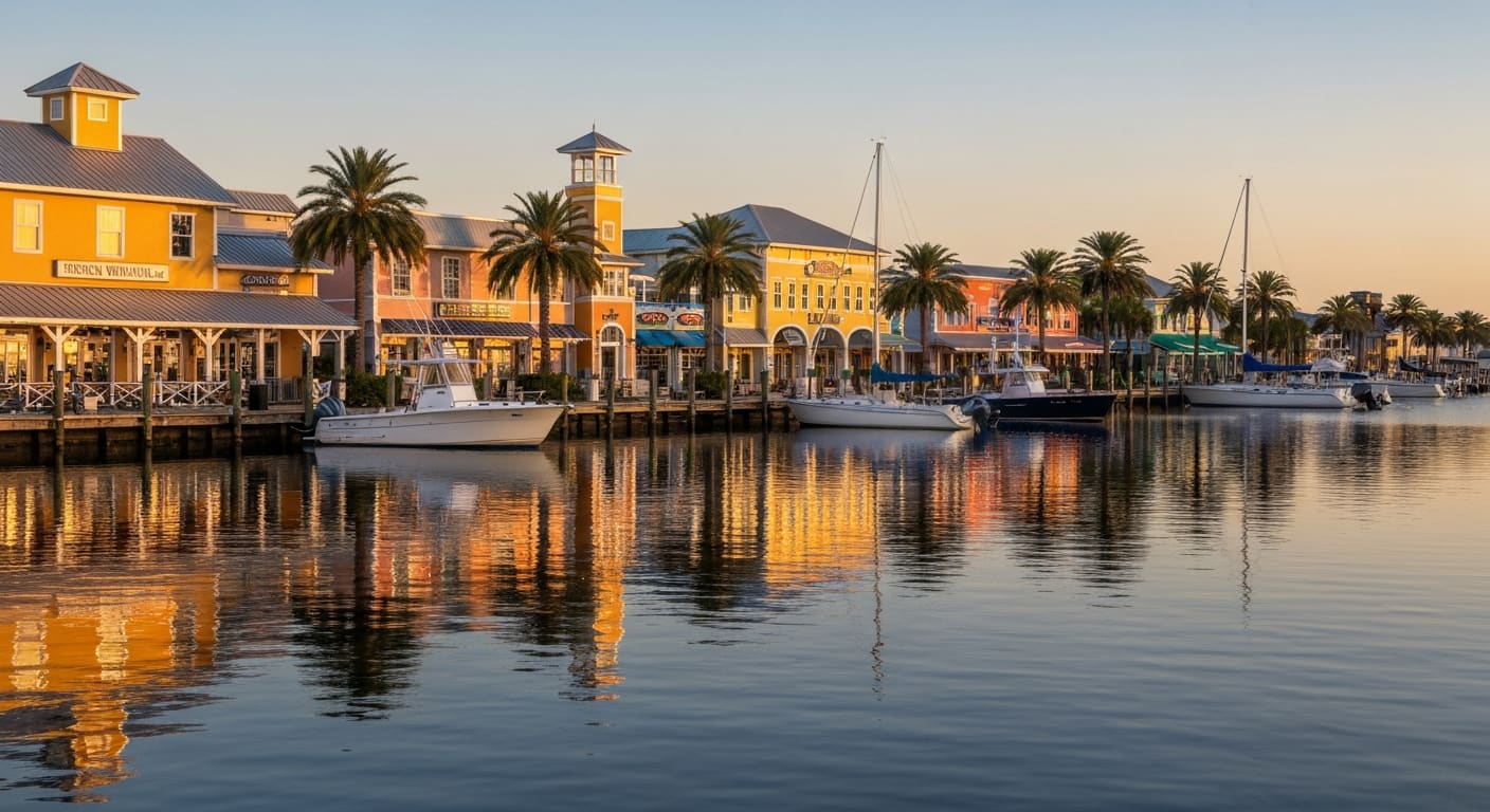 Fishermens Village Punta Gorda waterfront