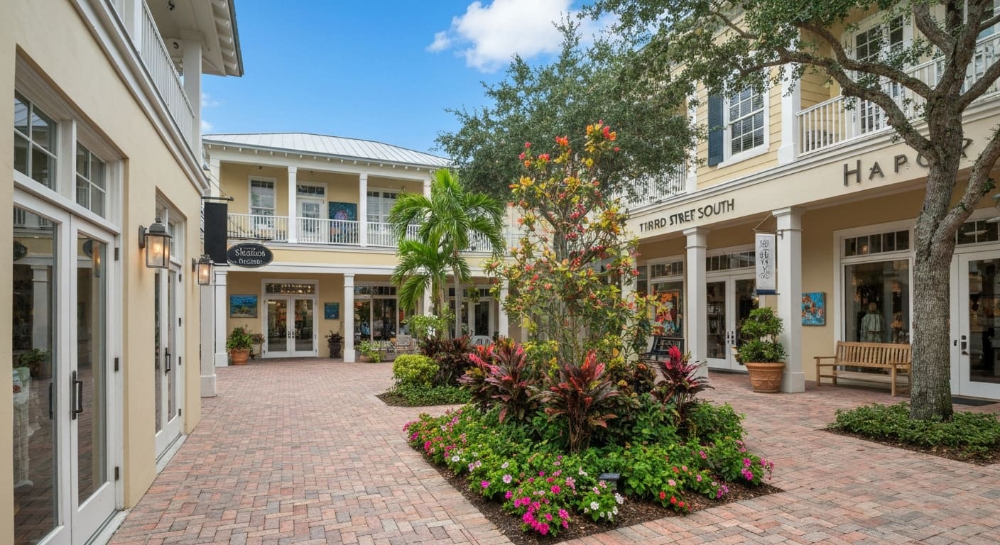 Third Street South Naples charming shops and galleries